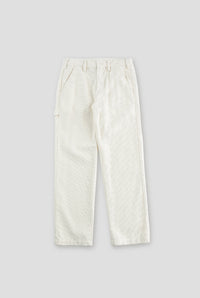 Corduroy Carpenter Pant - Winter White