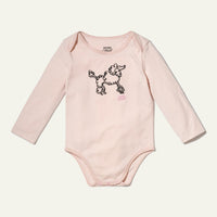 Recycled Cotton Coco Bodysuit - Festival Pink