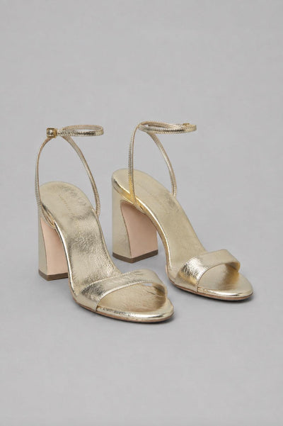 Malia Heeled Sandals - Champagne