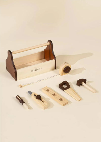 Wooden Tool Playset - One Size - ’Toy Set - Baby Kids’