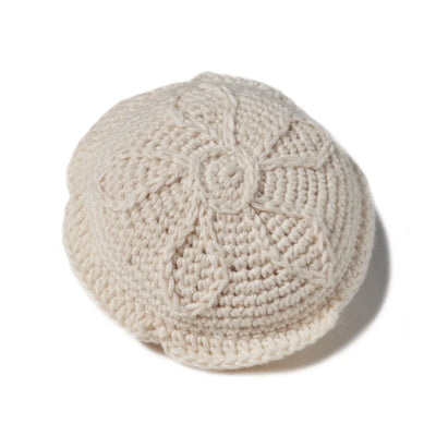 Sand Dollar Rattle - 100% Organic Cotton / Ecru / One Size - ’Rattles - Baby Adult’
