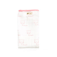Single Layer Luxury Muslin Swaddle -Purrfectly Kitten - Purrfectly Kitten