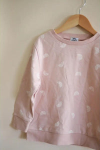 Ditsy Rainbow Kids Pullover