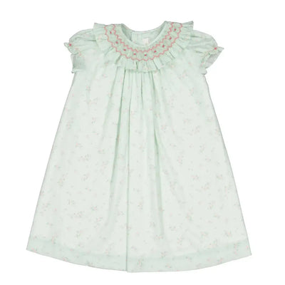 Bishop Dress - Jasmine Mint Floral