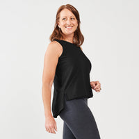 Hi-Lo Top - Black/Black