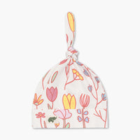 Top Knot Cap - Wildflowers