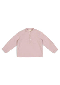 Mila | Corduroy Long Sleeve Blouse - Rosa