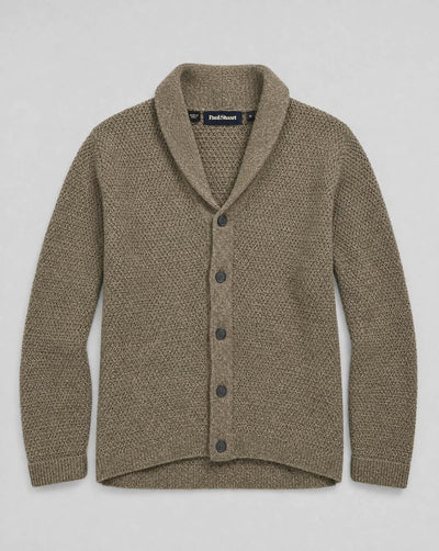 Linen & Cotton Cardigan - Natural