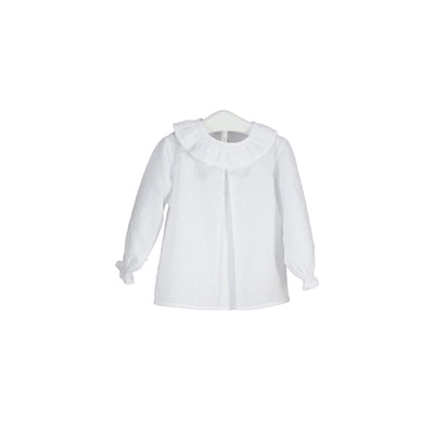 Plumeti Blouse - White - Blouse