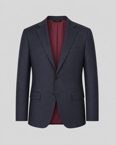 Stuart Fit Super 150s Wool Suit - Navy