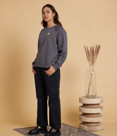Sometimes Rainbows Sweatshirt - Charcoal