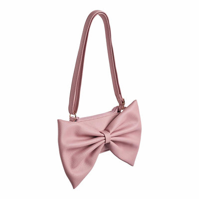 Big Bow Bag - Fox Glove
