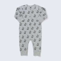 Out and About Romper - Top Dog On Grey