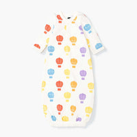 Soft Touch Gown - Rainbow Hot Air Balloon