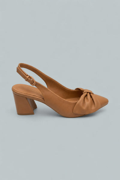 Kenneth Cole Diana High Heels - Camel Leather