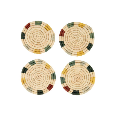 Nostalgia Woven Coasters (Set of 4)