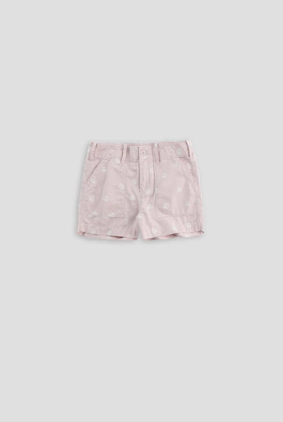 Surplus Short Shorts (Peace Sign) - Petal Pink