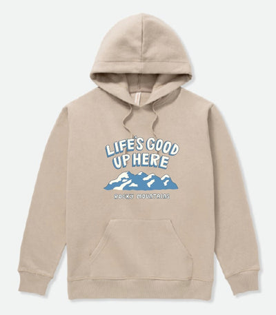 RM Life Is Good Up Here Hoodie - Oatmeal
