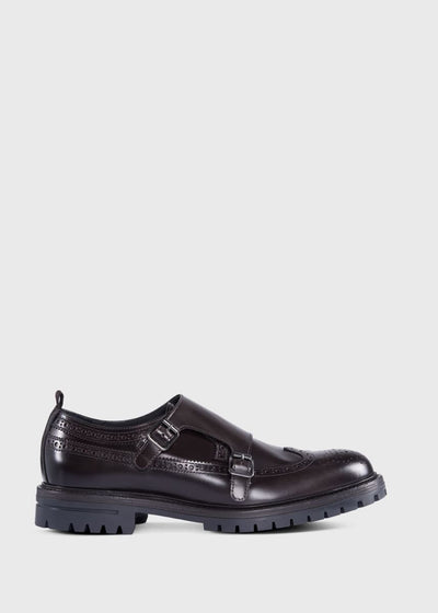 Marcelo Double Monk - Dark Brown