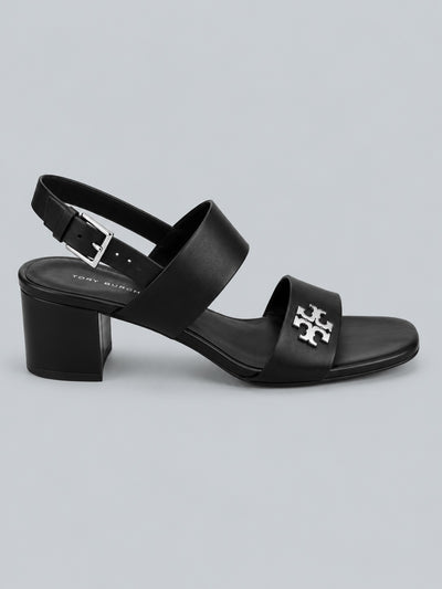 Women's Turnlock Heeled Sandal - Perfect Black