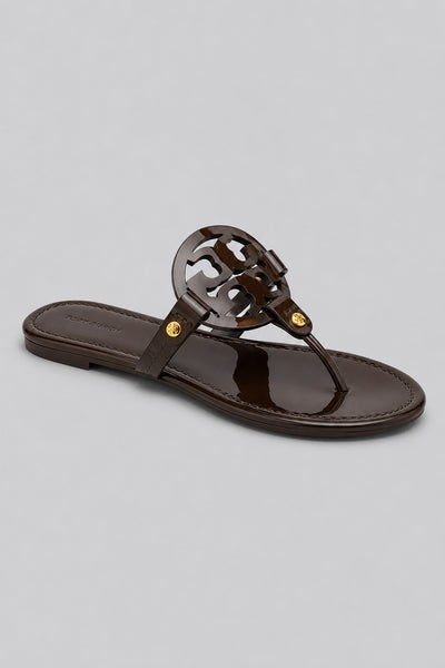 Miller Patent Sandals - Coconut