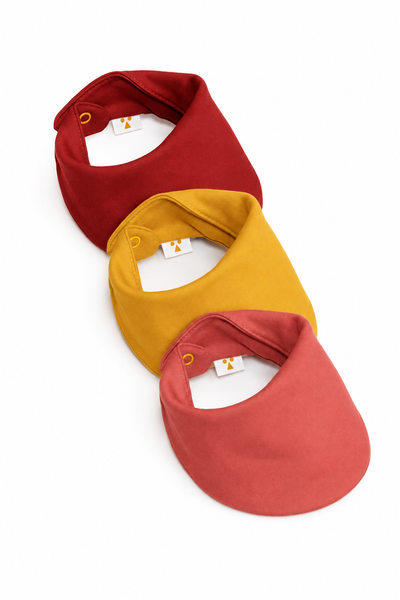 Mäus Terry Bib 3-Pack - Warm
