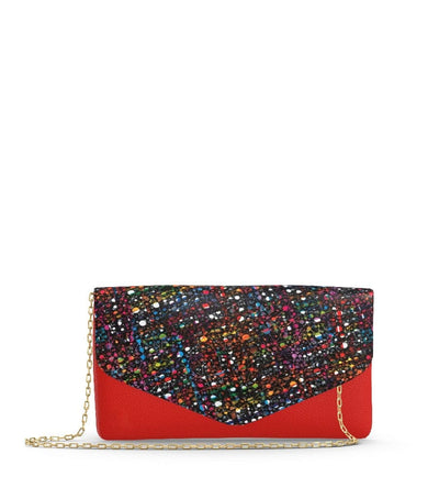 Comodo Envelope Clutch - Totally Rad/Lipstick