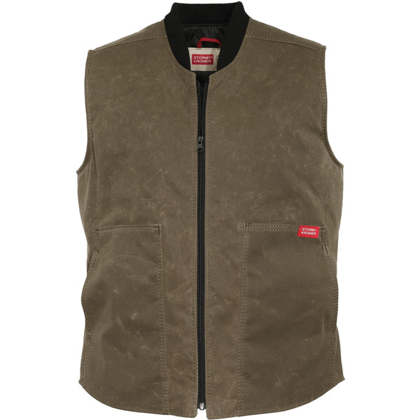 Crew Vest - Dark Oak - FINAL SALE