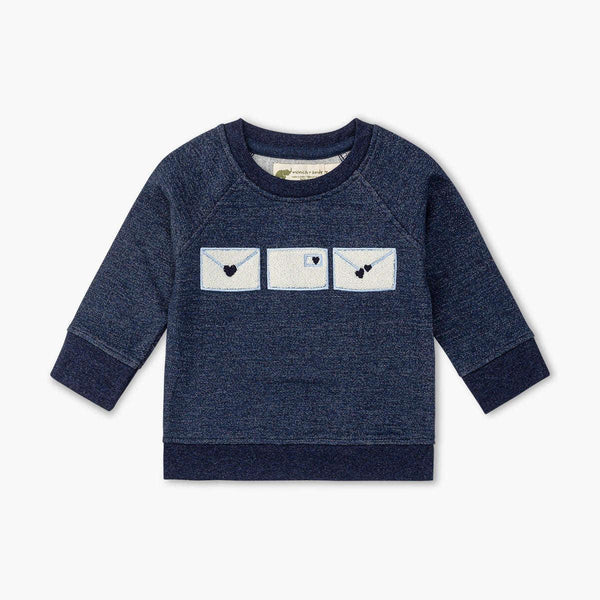 Embroidered Crewneck Sweatshirt - Special Delivery - Crewneck Sweatshirt
