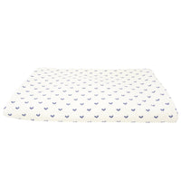 Full/Queen Duvet Cover - Polka Hearts Black