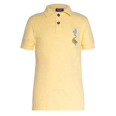 Polo Shirt For Kids - Yellow