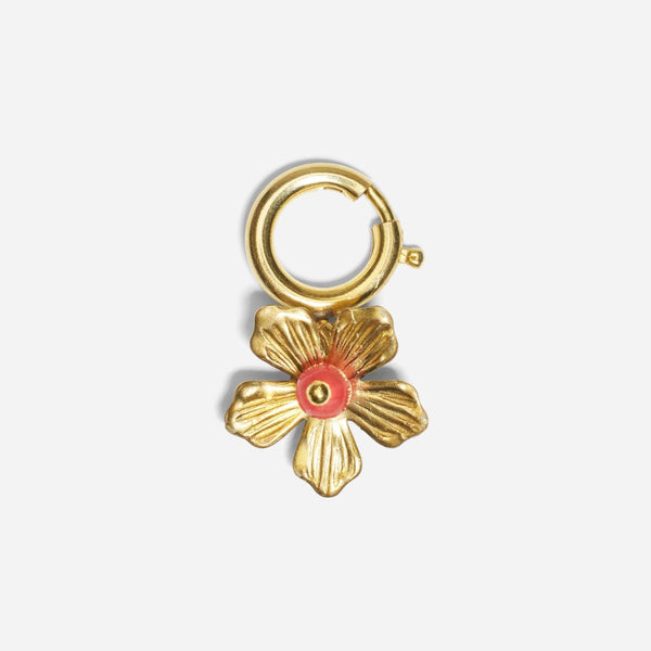 Shoe Charm Flower - Pink