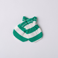 Baby Mittens - Blarney Green Stripes