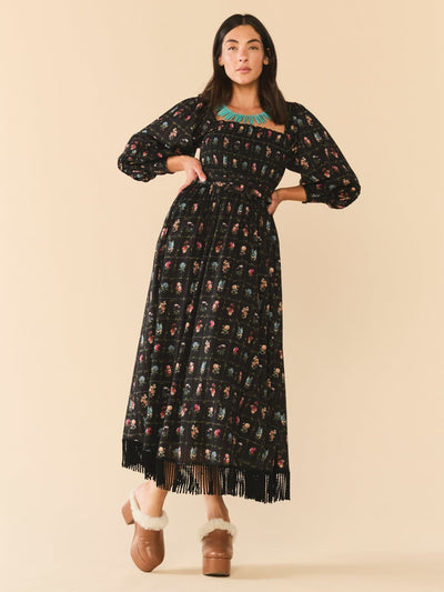 Jocelyn Dress - Florence Black Floral