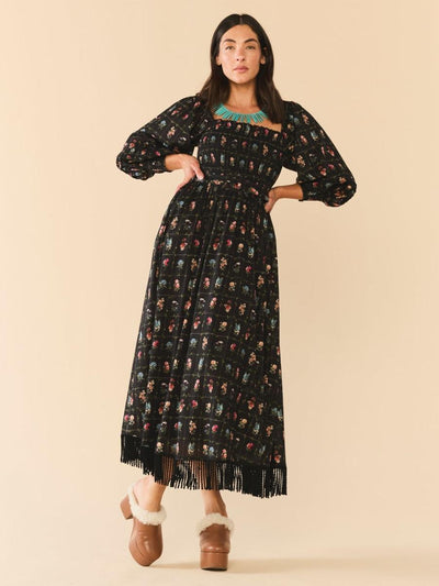 Jocelyn Dress - Florence Black Floral