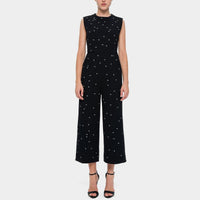 Embellished Sophie Jumpsuit - Black