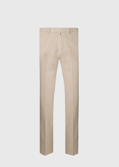 Cotton & Cashmere Trouser - Khaki