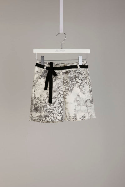 Tea - Black Toile De Jouy