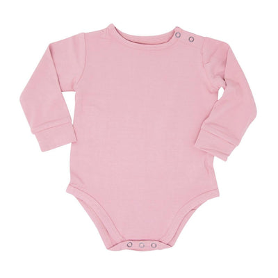 Long Sleeve Bodysuit - Pale Mauve - Bodysuit