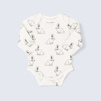Long Sleeve Jack + Jill Bodysuit - Bunny Love