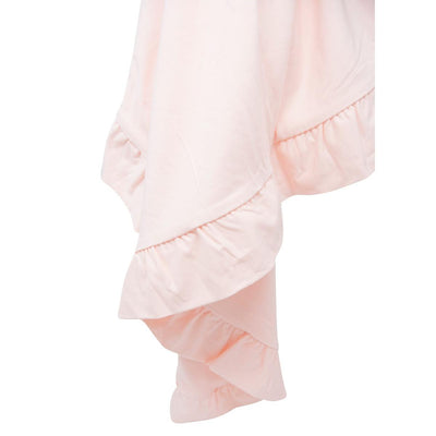 Ruffle Blanket - Pink Blush