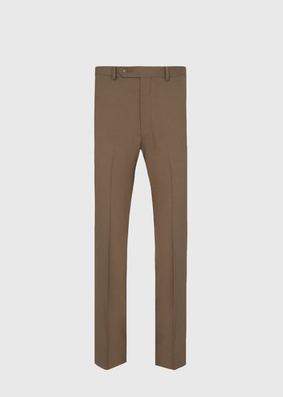 Wool Twill James Dress Trouser - Mink