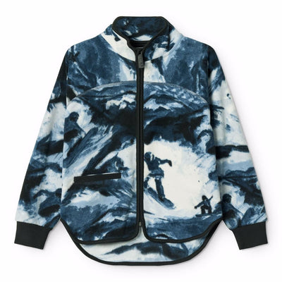Ulani Fleece Jackets - Arty Mountains
