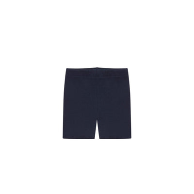 Rib Shorts - Navy