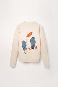 Adult Organic Pima Cotton Sweatshirt - Squid