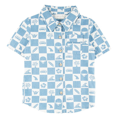 Jerry Short Sleeve Button Up - Point Break