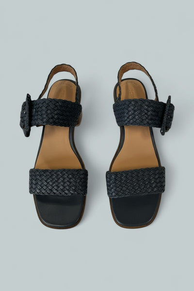 Women's Madylyn Buckled Sandals - Navy Leather