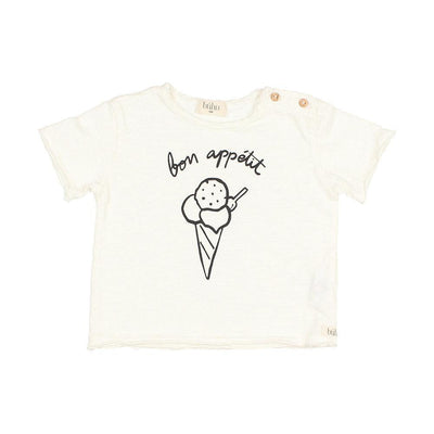 Bon Appetit T-Shirt - Ecru - FINAL SALE - T-shirt