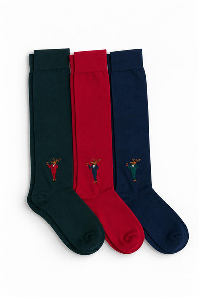 Paul Stuart Dasher Holiday Sock 3-Pack