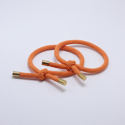 Gold-touch Rope Hair Ties